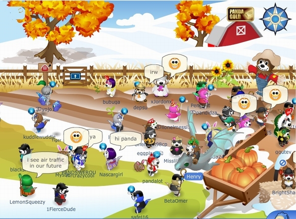 Pandanda virtual world online games for kids http://www.pandanda.com